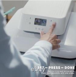 HTVRONT Auto Heat Press Machine for T Shirts 15x15 Smart T Shirt#233
