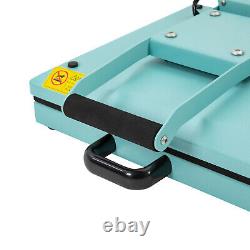 HTV Auto Heat Press Machine Digital Sublimation T-Shirt Plate Hat 15x15 DIY USA