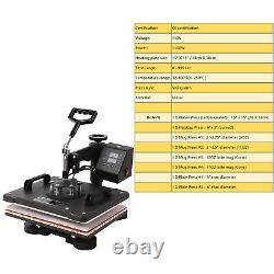 Heat Press 1515 8in1 Digital Transfer Sublimation T-Shirt Heat Press Machine