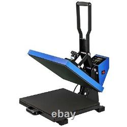 Heat Press 15x15 Sublimation Transfer Machine Swing T-Shirt Digital LED Timer