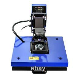 Heat Press 15x15 Sublimation Transfer Machine Swing T-Shirt Digital LED Timer