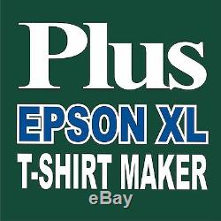 Heat Press 20x16 Machine Plus Epson Printer Ink Cis T-shirt Maker Start Pack
