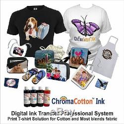 Heat Press 20x16 Machine Plus Epson Printer Ink Cis T-shirt Maker Start Pack