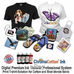 Heat Press 20x16 Transfer T-shirt Sublimation Starter Pack Plus Printer XL