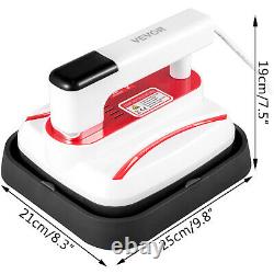 Heat Press 7 x 8 Portable Red Easy Transfer for T Shirt Touch Screen DIY