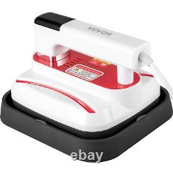 Heat Press 7 x 8 Portable Red Easy Transfer for T Shirt Touch Screen DIY