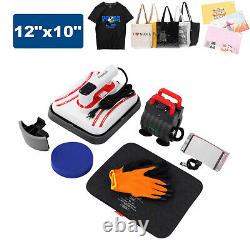 Heat Press Easy Press 12x10 Red Portable 3 In 1 Mini Press for DIY T-shirt Mug