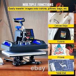 Heat Press Machine 12 x 15in 360 Swing Away Sublimation T-Shirt Transfer Printer