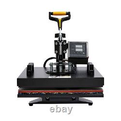 Heat Press Machine 15X15 8in1 Digital Transfer For T-Shirt Mug Hat Plate Cap