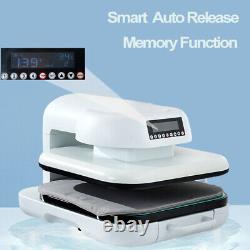 Heat Press Machine 15 Auto Release DIY Shirts Sublimation 4 Customizable Memory