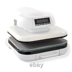 Heat Press Machine 15 Auto Release DIY Shirts Sublimation 4 Customizable Memory