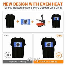 Heat Press Machine 15 x 15 DIY T-shirt Sublimation Digital Transfer Machine
