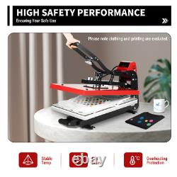 Heat Press Machine 16 x 20 Slide Out Base Open Clamshell T Shirt Heat Press
