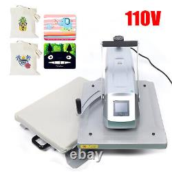 Heat Press Machine 16x20 Auto Open Clamshell Base Heat Press Transfer T-Shirt