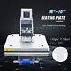 Heat Press Machine 16x20 Auto Open Clamshell T Shirt Press For Clothes Bags More