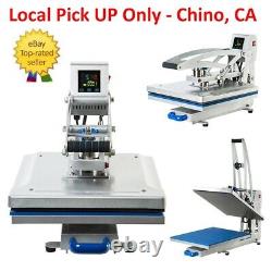 Heat Press Machine 16x20 Auto Open Clamshell T Shirt Press for Clothes Bags USA