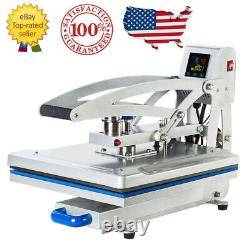 Heat Press Machine 16x20 Auto Open Clamshell T Shirt Press for Clothes Bags USA