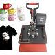 Heat Press Machine 650w Sublimation Printing 12 9 In For T-shirt Mug Hat Plate