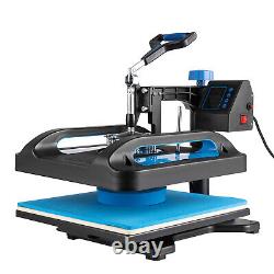Heat Press Machine 8 in 1 15x12 Sublimation Transfer T-Shirt /Mug/Plate Hat