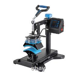 Heat Press Machine 8 in 1 15x12 Sublimation Transfer T-Shirt /Mug/Plate Hat