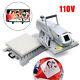 Heat Press Machine Auto Open Clamshell 15x15 Swing Away Base T Shirt Heat Press