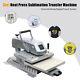 Heat Press Machine Auto Open Clamshell 15x15 Swing Away Base T Shirt Heat Press