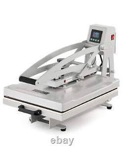 Heat Press Machine Auto Open Clamshell 16x20 Slide Out Base T Shirt Heat Press