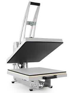 Heat Press Machine Auto Open Clamshell 16x20 Slide Out Base T Shirt Heat Press