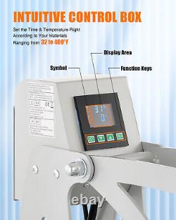 Heat Press Machine Auto Open Clamshell 16x20 Slide Out Base T Shirt Heat Press