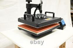 Heat Press Machine Digital Combo Heat Transfer Sublimation Print Machine T-Shirt