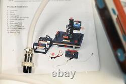 Heat Press Machine Digital Combo Heat Transfer Sublimation Print Machine T-Shirt