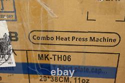 Heat Press Machine Digital Combo Heat Transfer Sublimation Print Machine T-Shirt