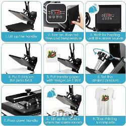 Heat Press Machine Digital Industrial Sublimation Printer Transfer Tshirt 15x15