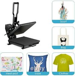 Heat Press Machine Digital Industrial Sublimation Printer Transfer Tshirt 15x15