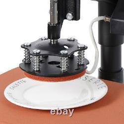 Heat Press Machine Digital Sublimation T-shirt Mug Plate Hat Printer 5 in 1
