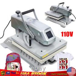 Heat Press Machine Digital control Clamshell 16x20 SWING AWAY T Shirt Heat Press
