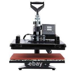 Heat Press Machine Professional 360 Swing-Away T Shirt Press 12x15 Inch 1250W