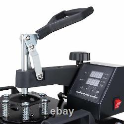 Heat Press Machine Professional Swing-Away T Shirt Press Multifunction 12x15in