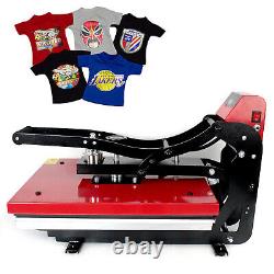 Heat Press Machine Semi Auto Open Clamshell 16x20 Slide Out Base T Shirt Press