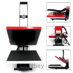 Heat Press Machine Semi Auto Open Clamshell 16x20 Slide Out Base T Shirt Press