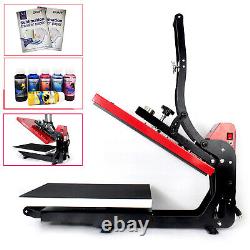 Heat Press Machine Semi Auto Open Clamshell 16x20 Slide Out Base T Shirt Press