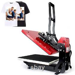 Heat Press Machine Semi Auto Open Clamshell 16x20 Slide Out Base T Shirt Press