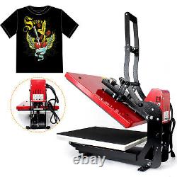 Heat Press Machine Semi Auto Open Clamshell 16x20 Slide Out Base T Shirt Press