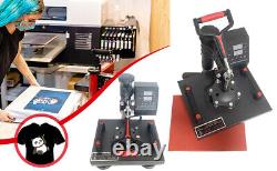 Heat Press Machine Sublimation Printer Transfer For DIY T-shirt Plate Cap Mug