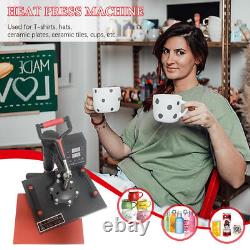 Heat Press Machine Swing Away Digital Sublimation T-Shirts /Mug/Hat