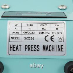 Heat Press Machine fit T-Shirt, Home Use Portable Heat Press fit Sublimation