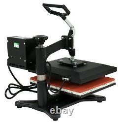 Heat Press New 12x10 T-shirt Transfer Printing Machine Digital Print Set