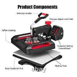 Heat Press Swing Away 12x15 Digital T-shirt Sublimation Transfer Machine