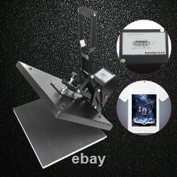 Heat Press Transfer Machine Large Size 16 x 20 T-shirt Sublimation 1400W New