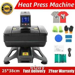 Heat Press Transfer Printing Machine Diy Printer T-shirt Sublimation 1500w New